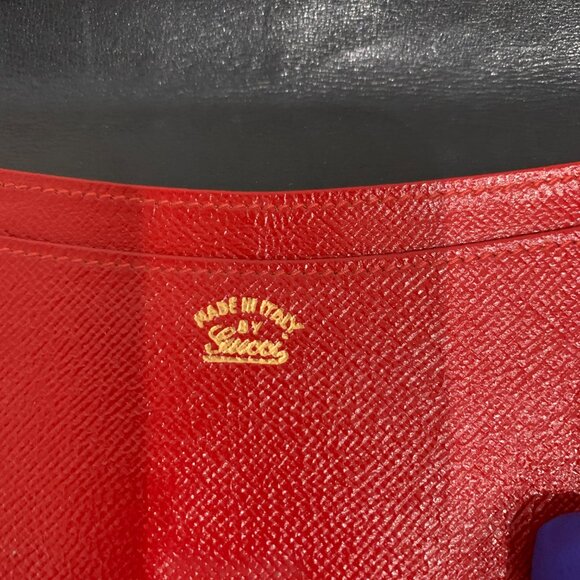 Gucci Black Bifold Long Wallet Sku#84285 (Gently used) - Picture 6 of 10